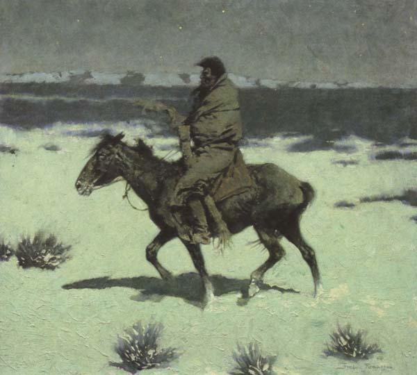 Frederic Remington The Luckless Hunter (mk43) oil painting picture